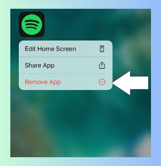 Remove Spotify iOS