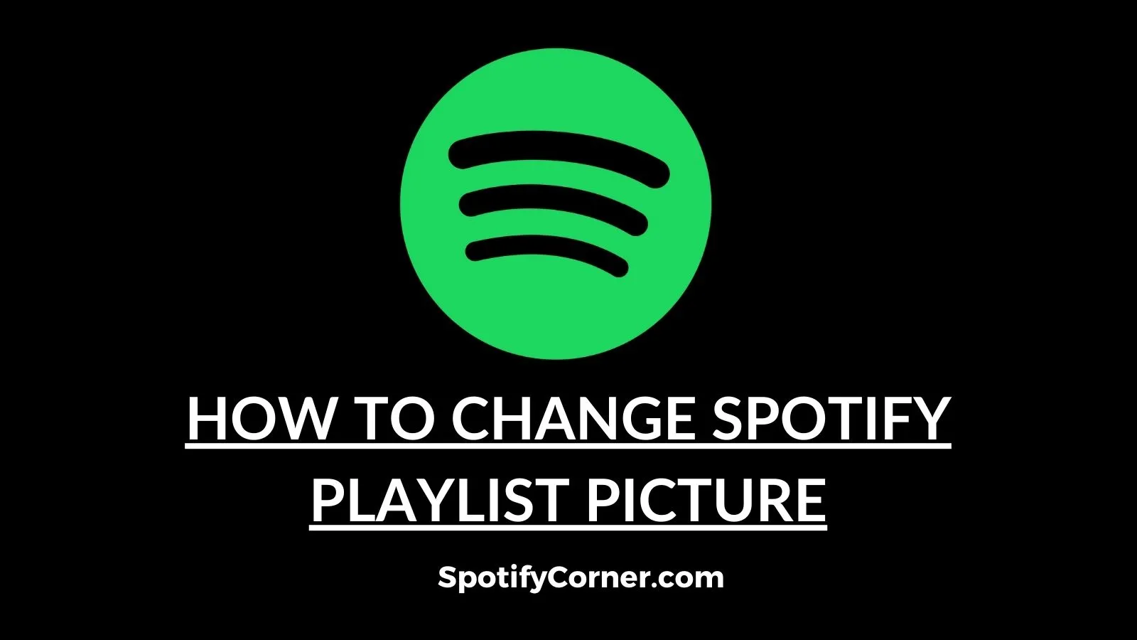 how to change spotify playlist picture